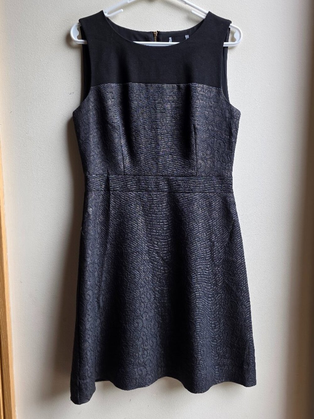 DKNY Black Sleeveless Dress Size 6